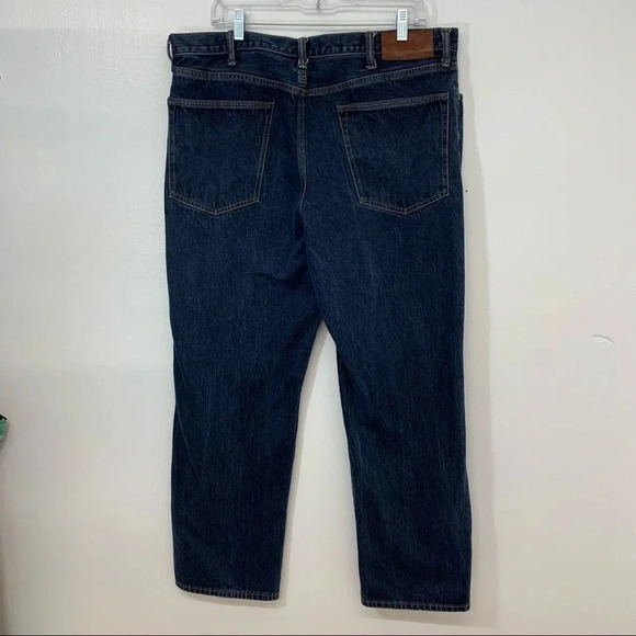 Lands End Jeans Men Traditional Fit 38  100% Cotton Straight Leg Inseam 29” - Picture 3 of 11